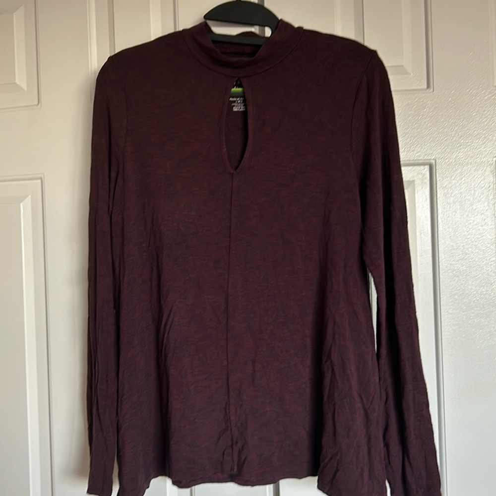 American Eagle Soft & Sexy Slub Long Sleeve Tee